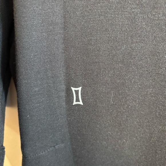 KIT and ACE Sz M Maxi Dress Zipper Side Pocket Short Sleeve Modal Wool Blend - Picture 9 of 10